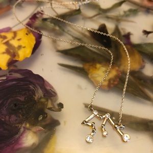 Aquarius Constellation Necklace
